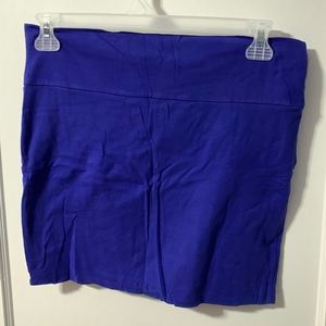 Charlotte Russe Women's Royal Blue Skirt Large